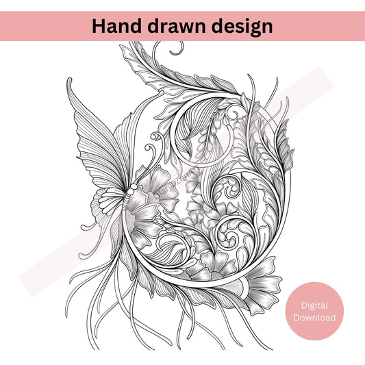 Butterfly Tattoo Design