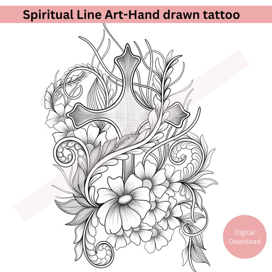 Symbolic Tattoo Bundle – 5 Digital Tattoo Designs