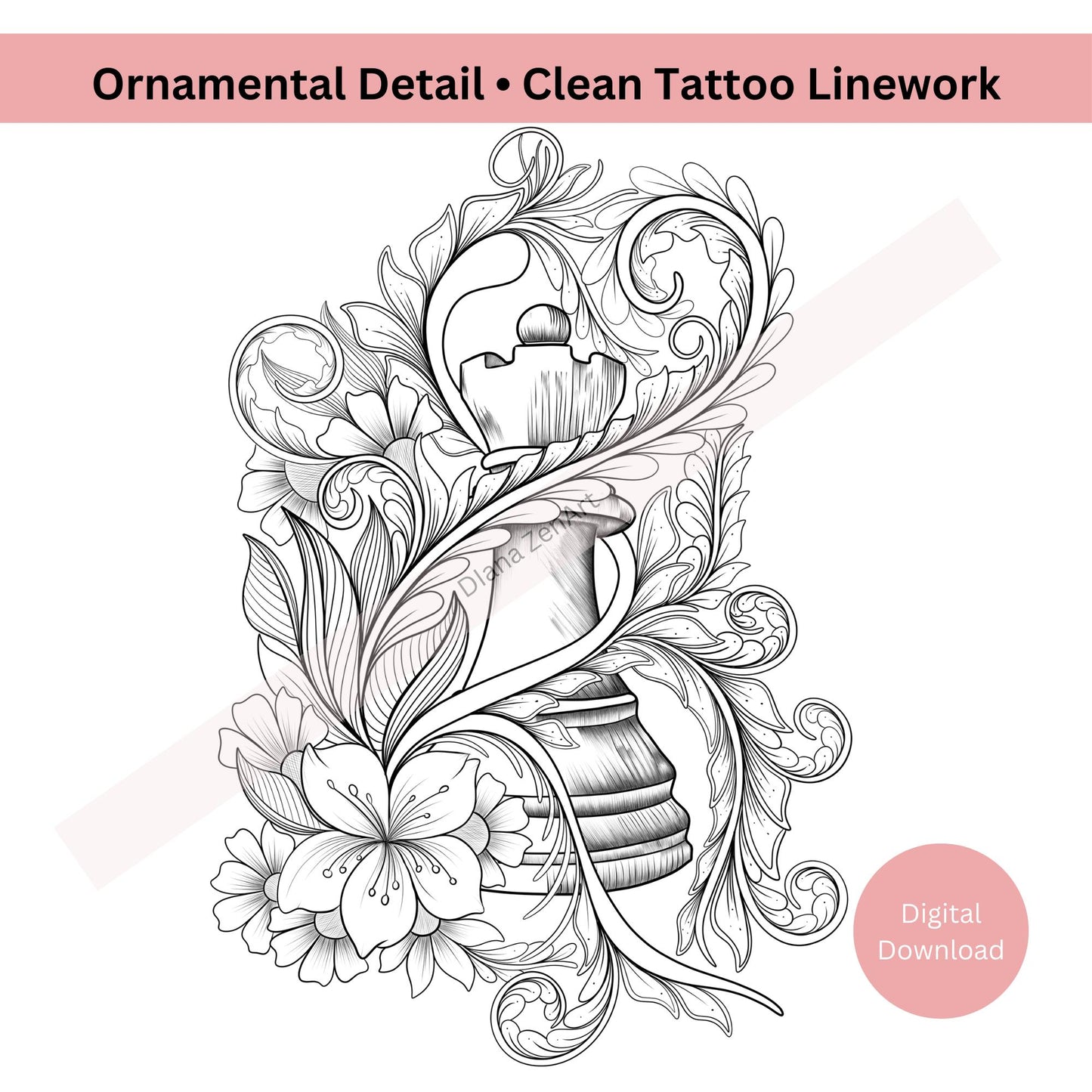 Symbolic Tattoo Bundle – 5 Digital Tattoo Designs