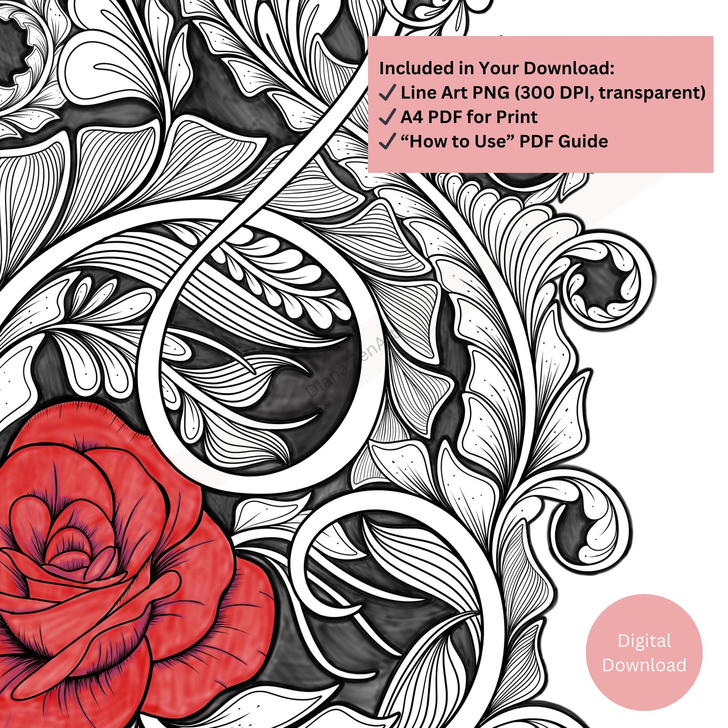 Rose Tattoo Design