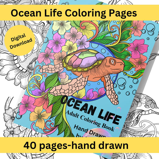 Ocean Life Coloring Pages