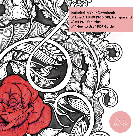 Rose Tattoo Design