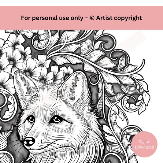 Fox Tattoo Design